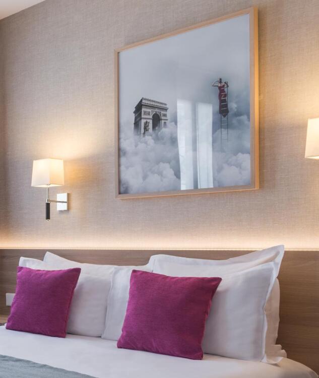 Foto de una habitación de Hotel Magda Champs Elysées