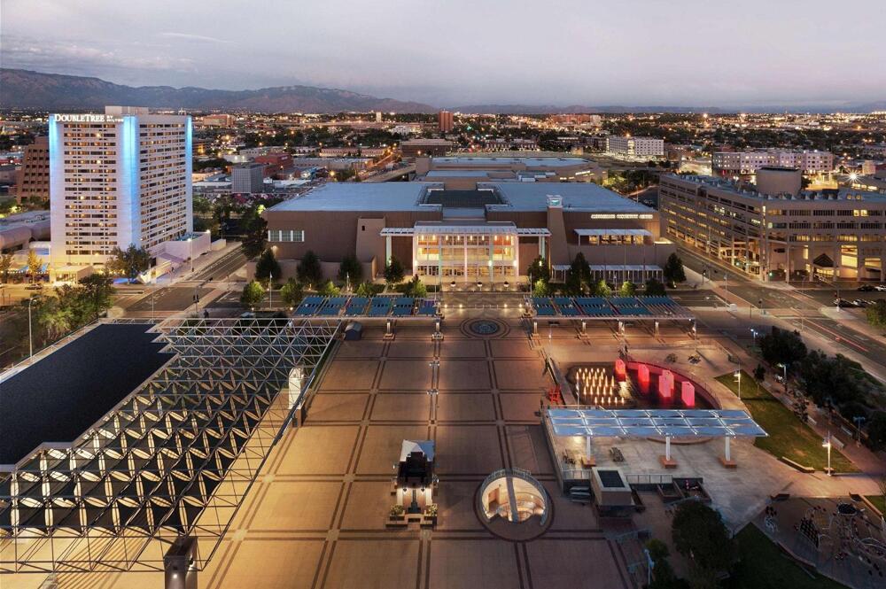 Foto de las zonas nobles de DoubleTree by Hilton Hotel Albuquerque