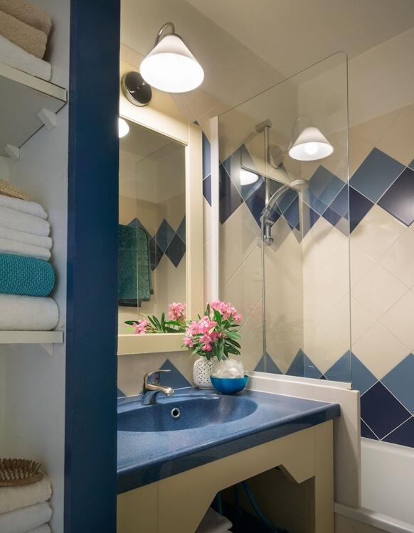 Foto del baño de Pierre &amp;amp; Vacances Résidence La Rostagne