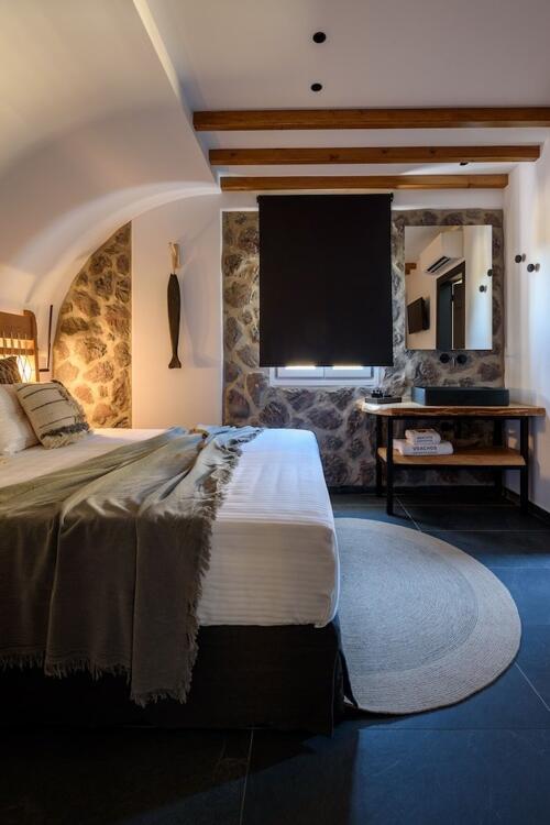 Foto de una habitación de Hotel Vrachos Suites Mykonos