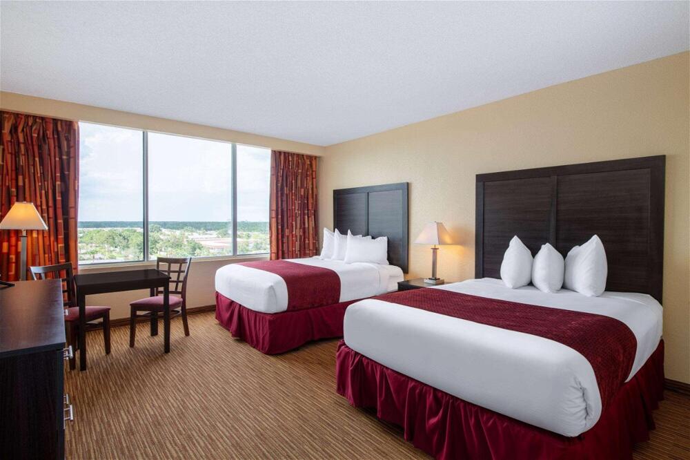Foto de una habitación de Hotel Ramada by Wyndham Kissimmee Gateway