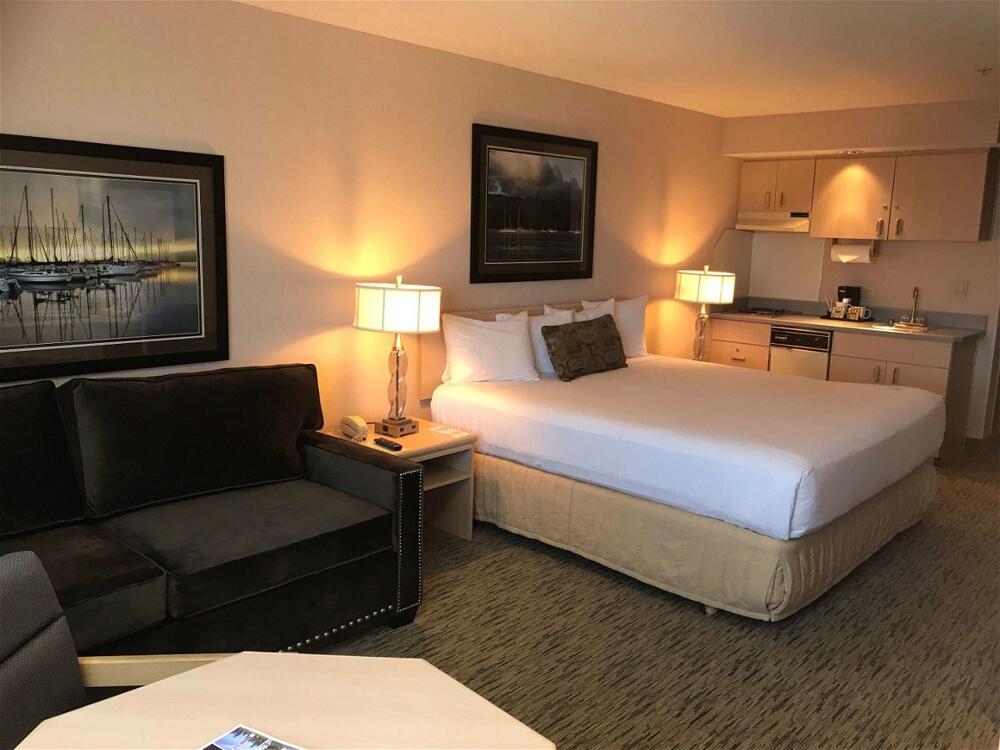 Foto de una habitación de Hotel Shilo Inn Suites Warrenton