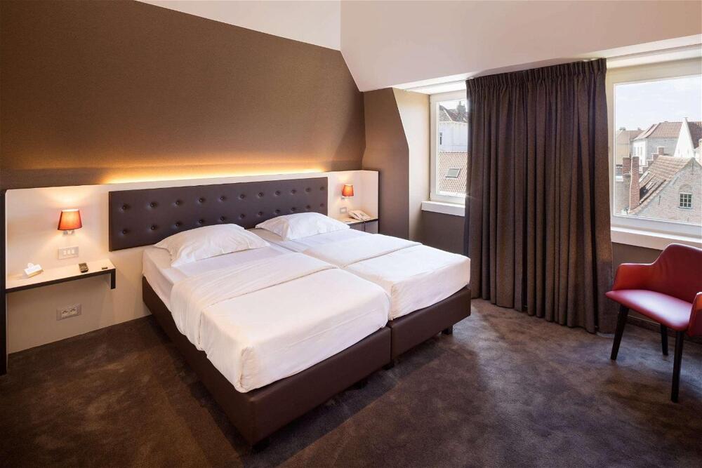 Foto de una habitación de Hotel Navarra Brugge