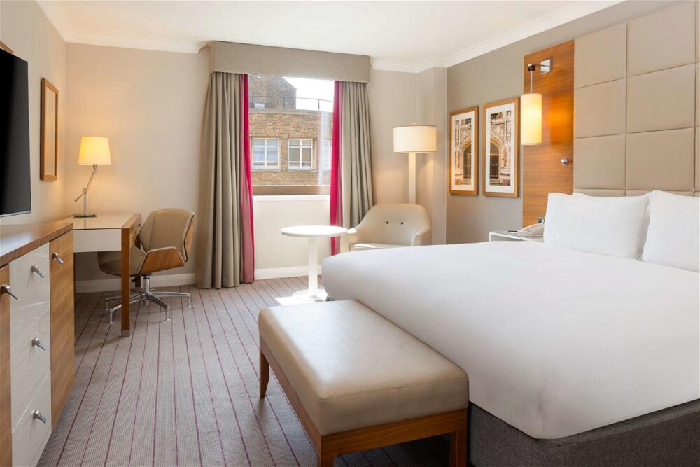 Foto de una habitación de Hotel Hilton Cambridge City Centre