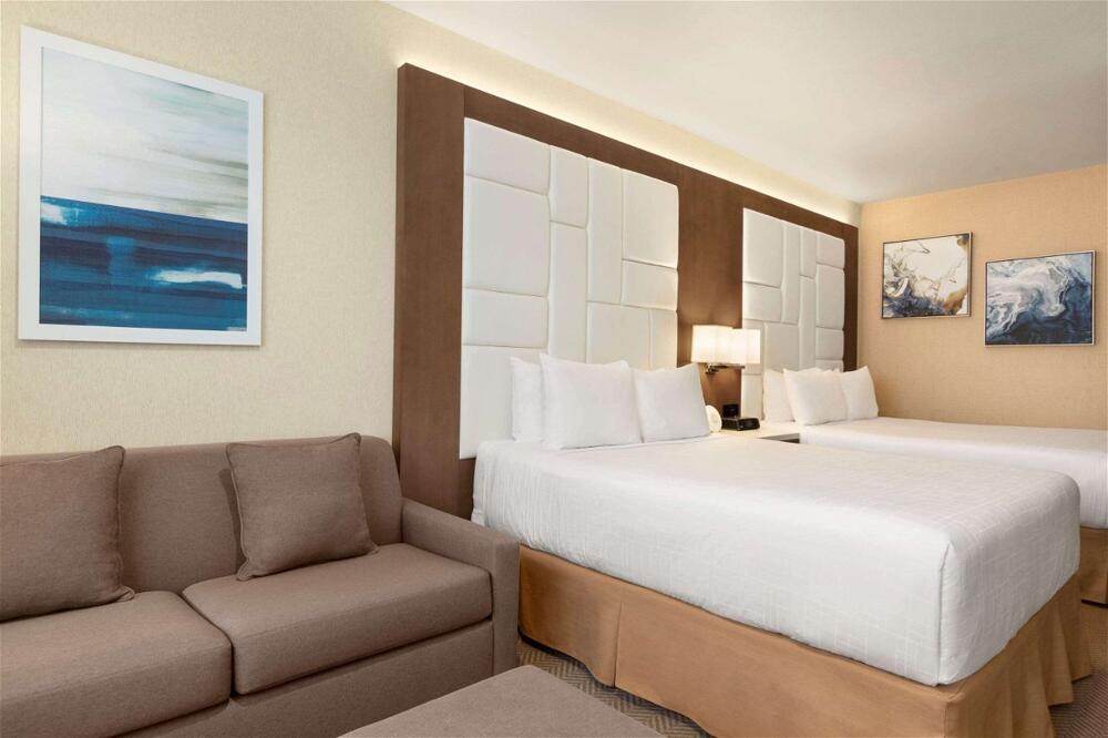 Foto de una habitación de Hotel Wyndham Anaheim