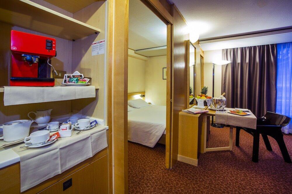 Foto de una habitación de Hotel Les Jumeaux Courmayeur