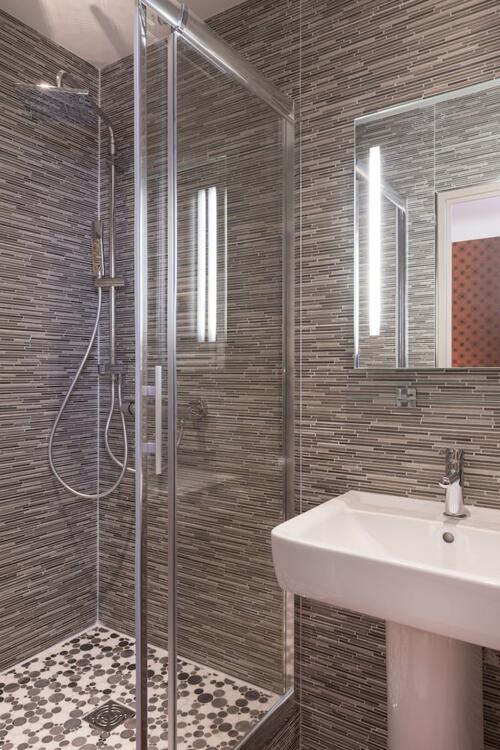 Foto del baño de Hotel Moderne Saint Germain