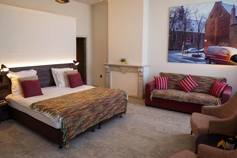 Foto de una habitación de Hotel Gravensteen