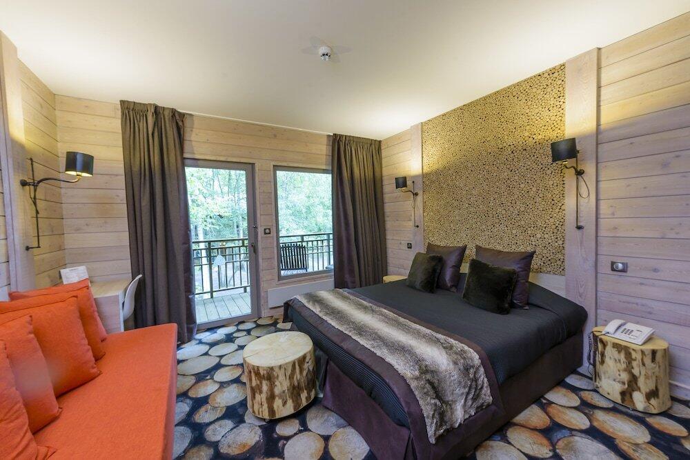 Foto de una habitación de Hôtel Des Trois Hiboux