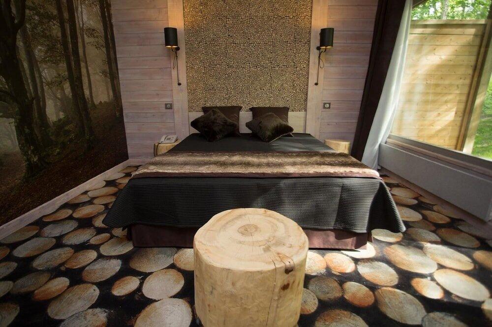 Foto de una habitación de Hôtel Des Trois Hiboux