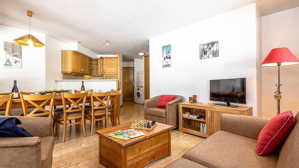Foto de una habitación de Madame Vacances Résidence Les Jardins de la Vanoise