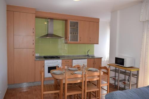 Foto de una habitación de Apartamentos VIDA Corcubión