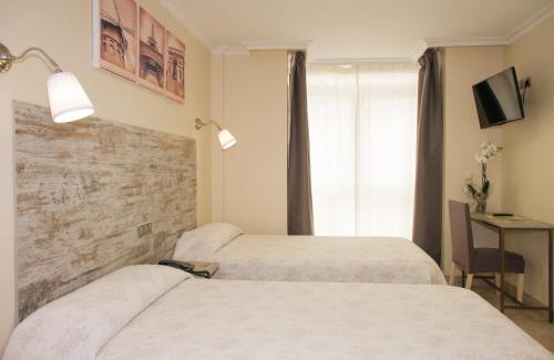 Foto de una habitación de Hotel Caballero Errante