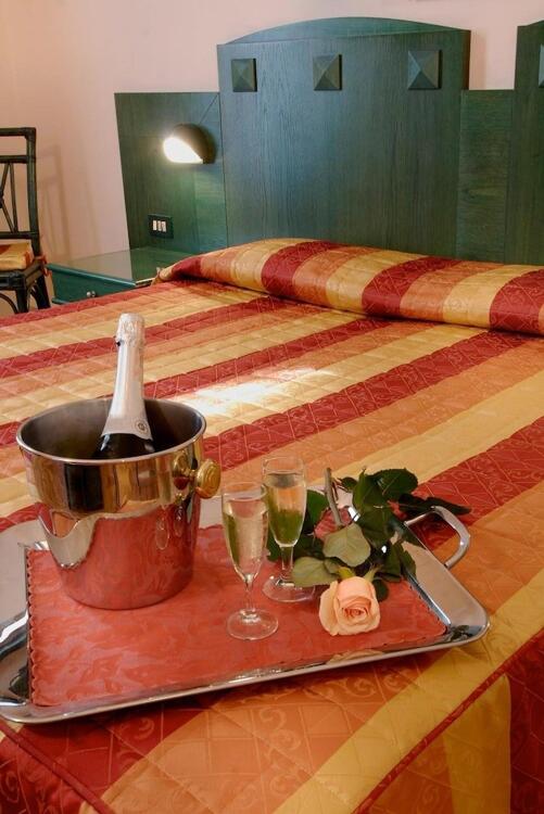 Foto de una habitación de Hotel Bologna