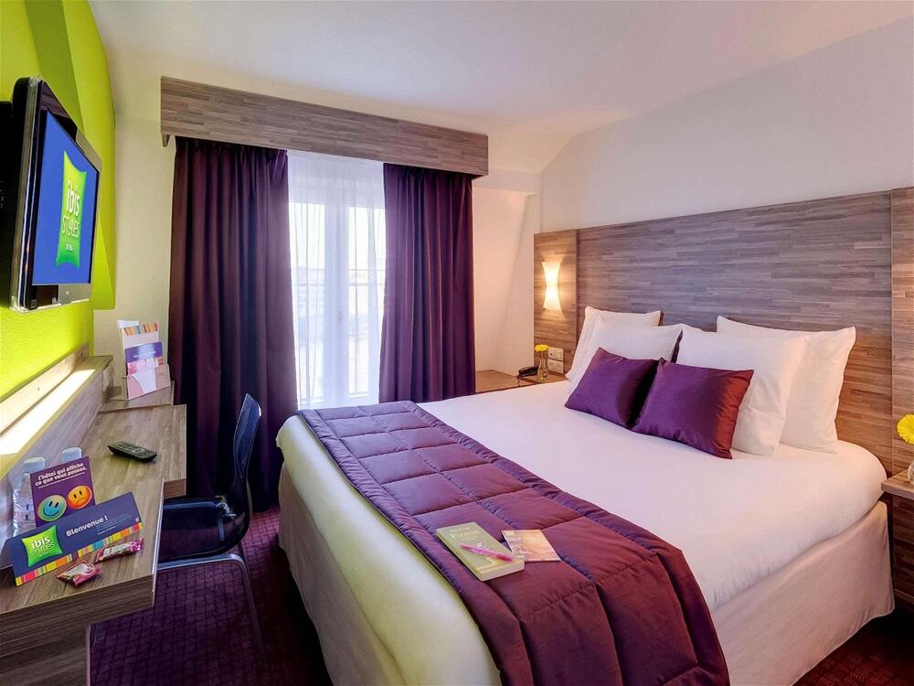 Foto de una habitación de Hotel ibis Styles Rennes Centre Gare Nord