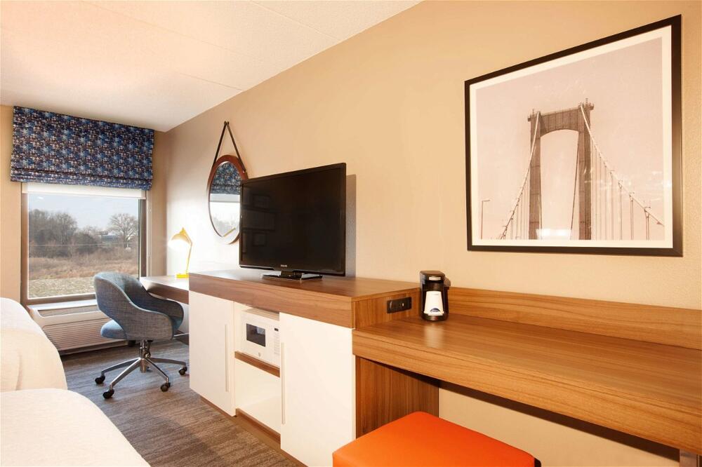 Foto de una habitación de Hotel Hampton Inn Pennsville