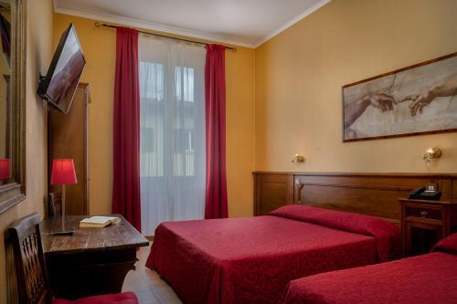 Foto de una habitación de Hotel Kursaal &amp;amp; Ausonia