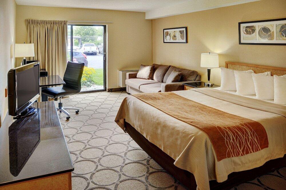 Foto de una habitación de Hotel Comfort Inn