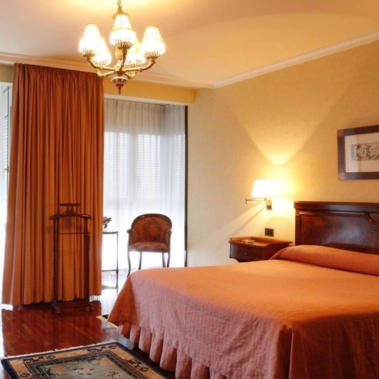 Foto de una habitación de Hotel Alcomar