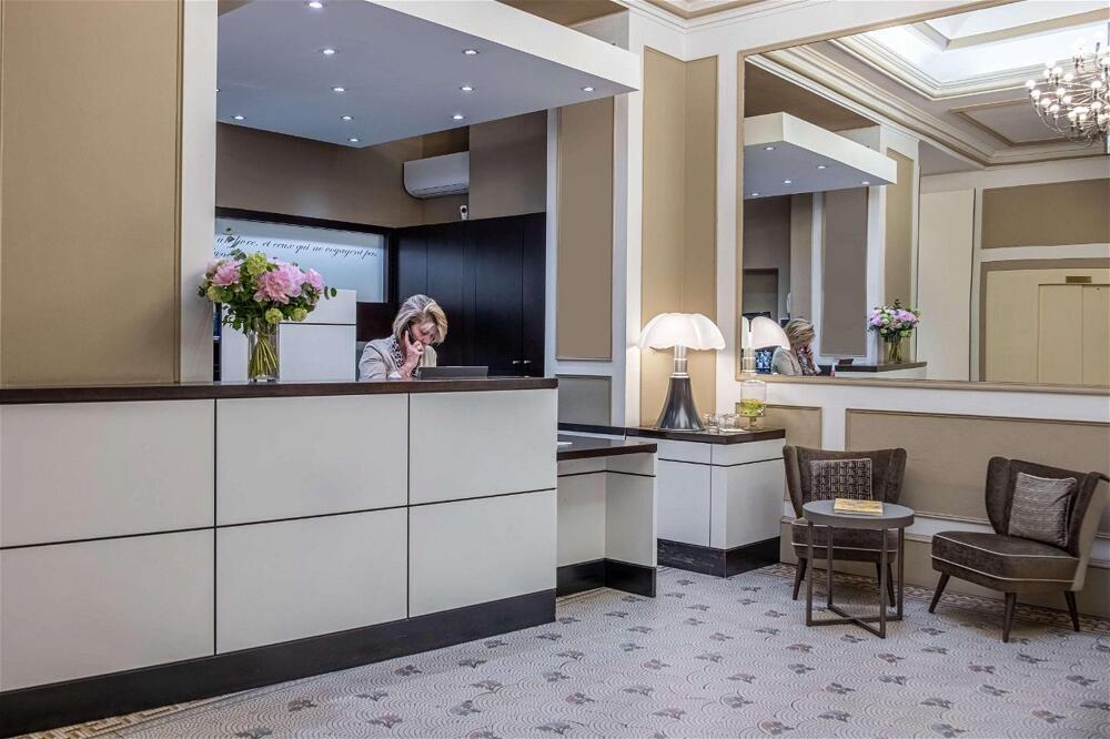 Foto de las zonas nobles de Best Western Grand Hotel Francais