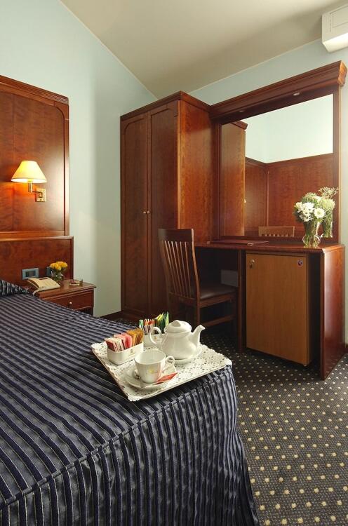 Foto de una habitación de Hotel Città Dei Mille