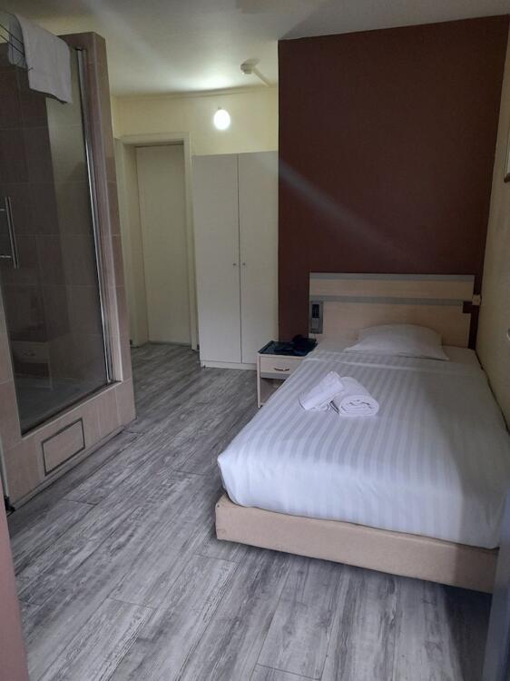 Foto de una habitación de Hotel Albergo