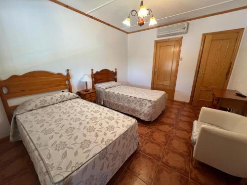 Foto de una habitación de El retiro hotel rural