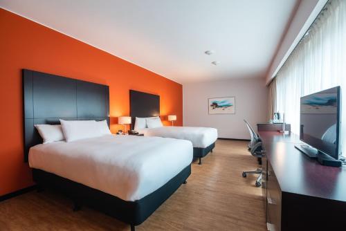Foto de una habitación de Hotel Hilton Garden Inn Montevideo