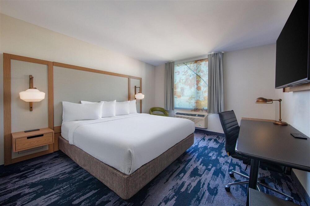 Foto de una habitación de Hotel Fairfield Inn by Marriott JFK Airport