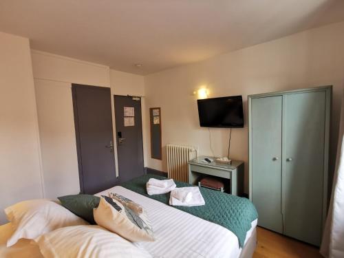 Foto de una habitación de Hôtel des Falaises