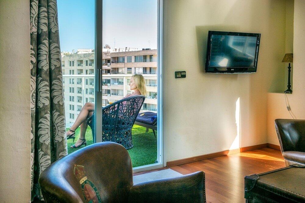 Foto de una habitación de Hotel Feliz