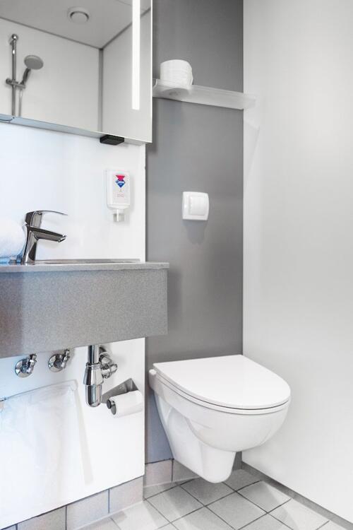 Foto del baño de Cabinn Apartments