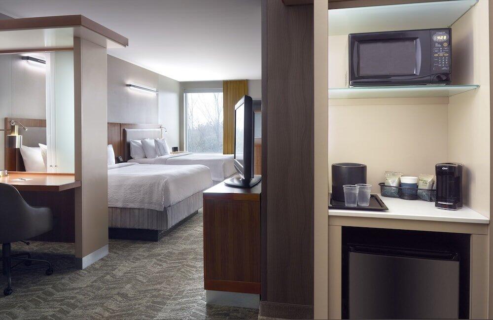 Foto de una habitación de Hotel SpringHill Suites by Marriott Atlanta Airport Gateway
