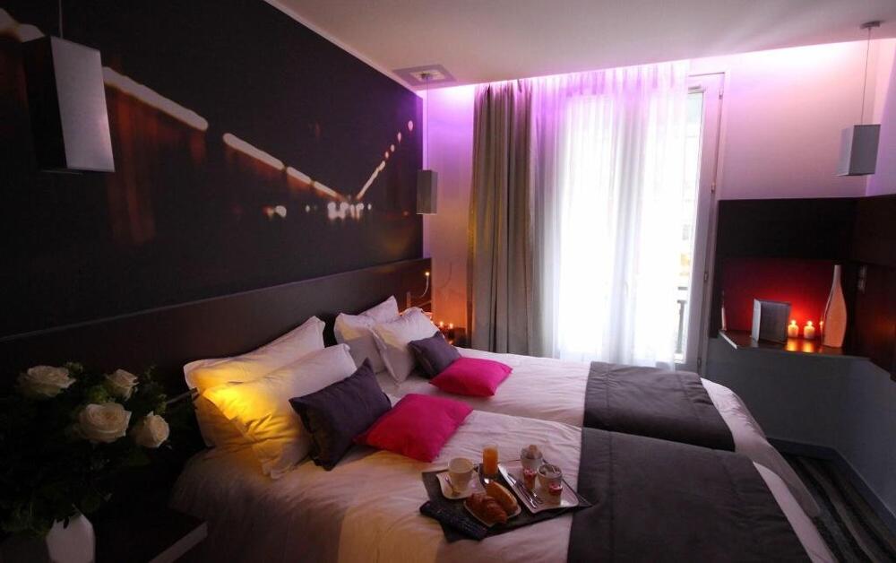Foto de una habitación de Hotel Lumières Montmartre Paris
