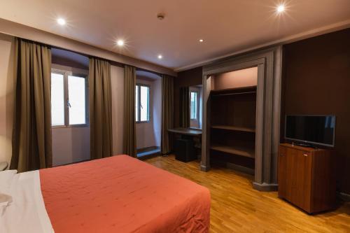 Foto de una habitación de Hotel Unicorno