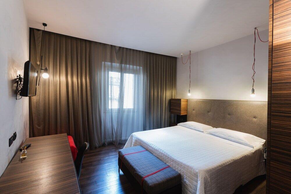 Foto de una habitación de Hotel Unicorno