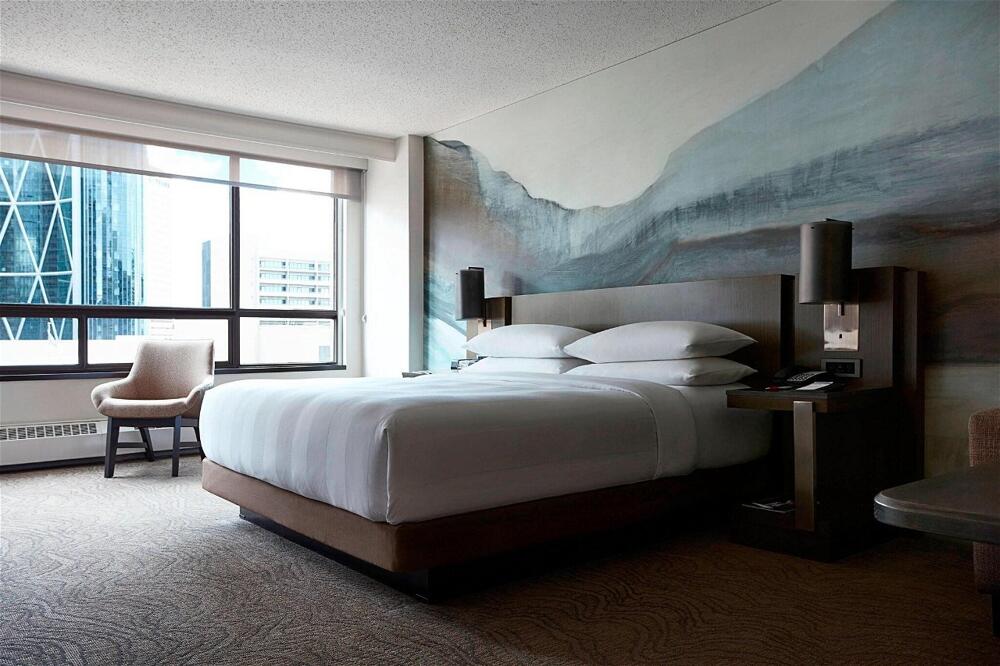 Foto de una habitación de Calgary Marriott Downtown Hotel