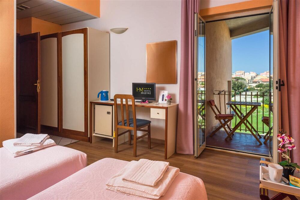 Foto de una habitación de Hotel Majore