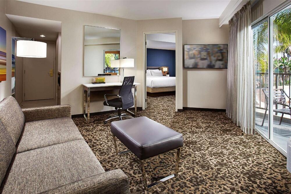 Foto de una habitación de Hotel Hilton Garden Inn San Diego Mission Valley/Stadium