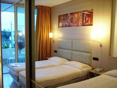 Foto de una habitación de Hotel Degli Haethey