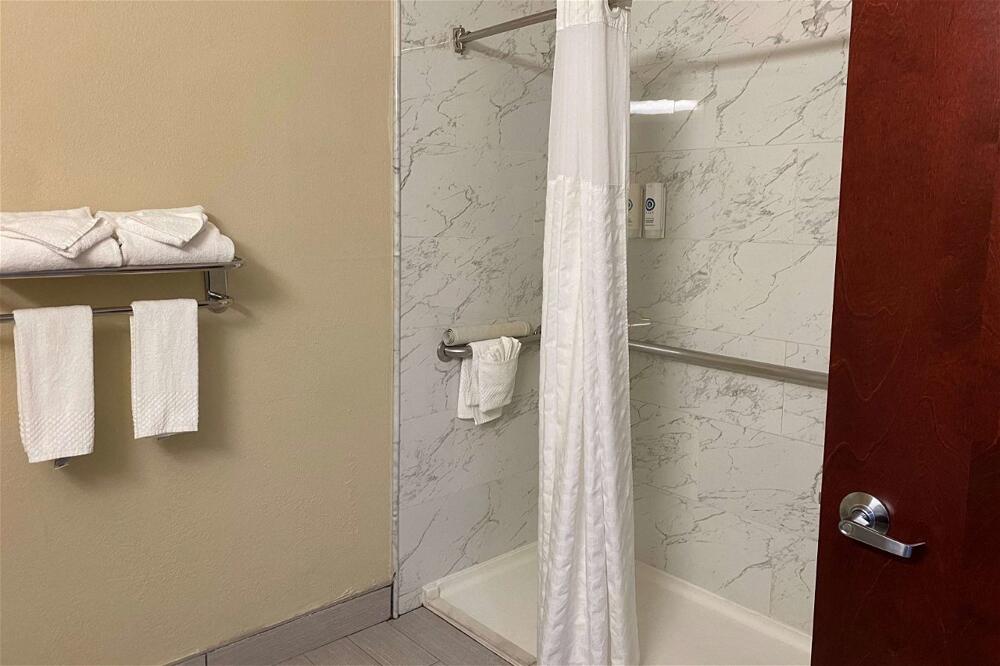 Foto del baño de Hotel Comfort Inn &amp;amp; Suites Newark Fremont / Silicon Valley