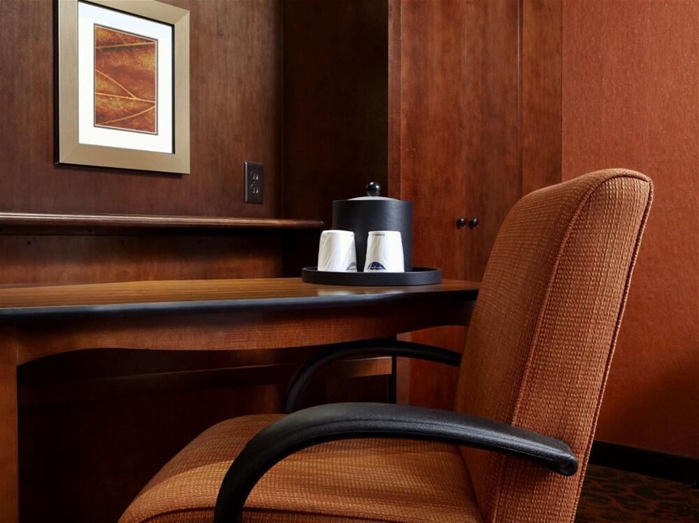 Foto de una habitación de Hotel Hampton Inn Cleveland-Downtown