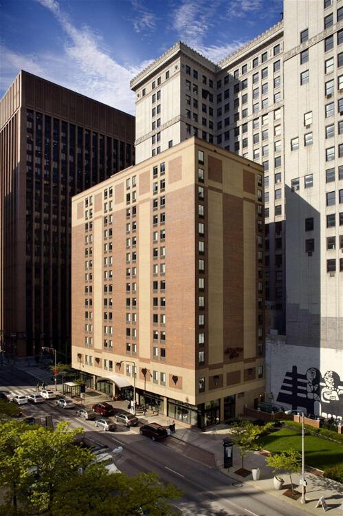 Foto del exterior de Hotel Hampton Inn Cleveland-Downtown