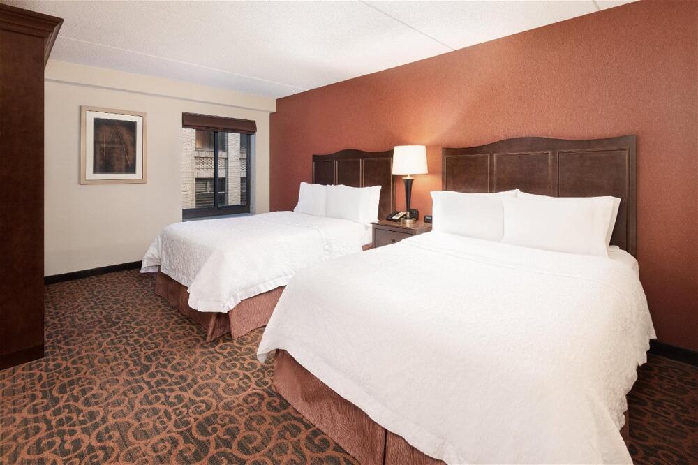 Foto de una habitación de Hotel Hampton Inn Cleveland-Downtown