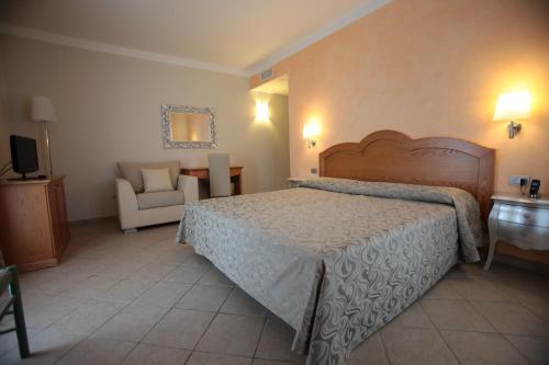 Foto de una habitación de Hotel La Perla