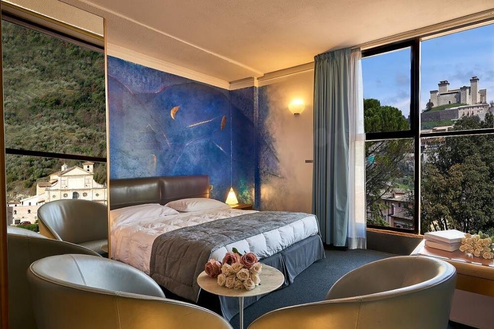 Foto de una habitación de Albornoz Palace Hotel