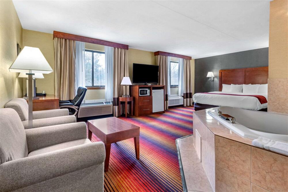 Foto de una habitación de Hotel Comfort Inn Fairfield