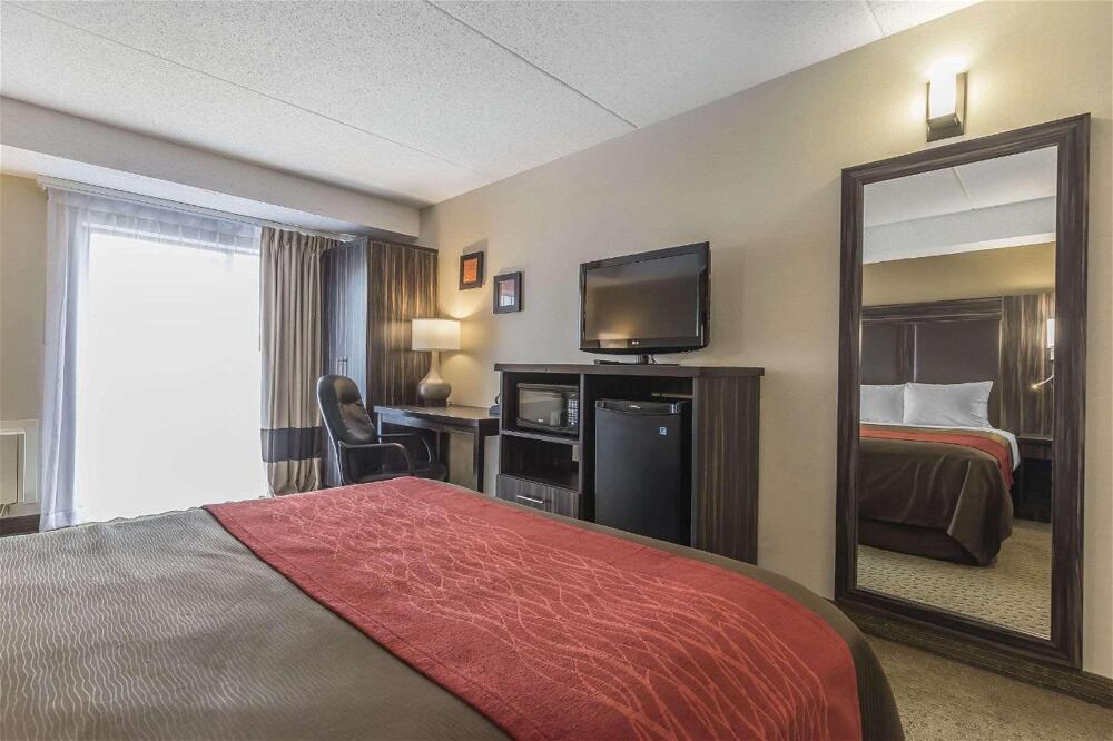 Foto de una habitación de Hotel Comfort Inn Trenton