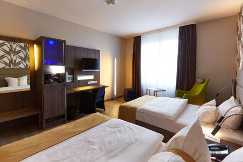 Foto de una habitación de First Inn Hotel Zwickau