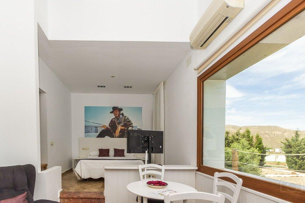 Foto de una habitación de Aparthotel Oro y Luz